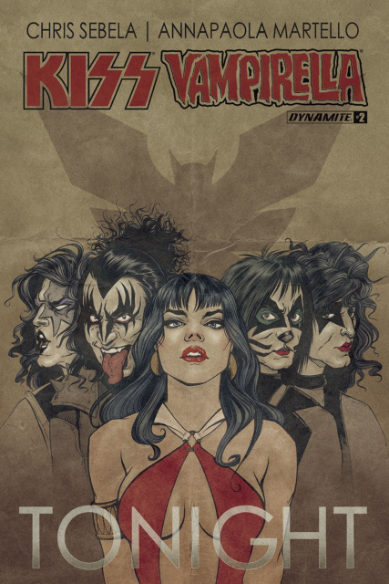 KISS / Vampirella #2 (Ihde Cover)