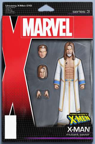 Uncanny X-Men #10 (Christopher Action Figure Cover)