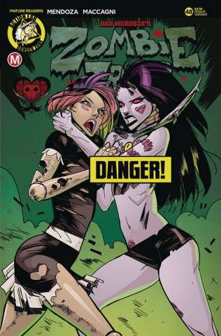 Zombie Tramp #48 (Celor Risque Cover)