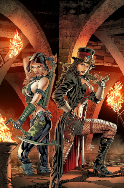 Fairy Tale Team-Up: Robyn Hood & Van Helsing (Vitorino Cover)