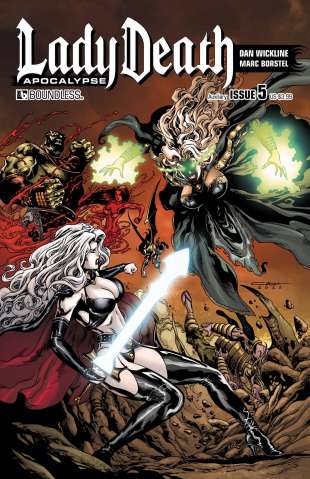 Lady Death: Apocalypse #5 (Auxiliary Cover)