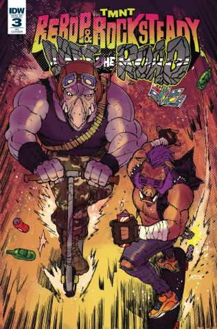 Teenage Mutant Ninja Turtles: Bebop and Rocksteady Hit the Road #3 (10 Copy Cover)