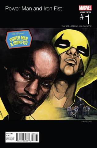 Power Man & Iron Fist #1 (Jones Hip Hop Cover)