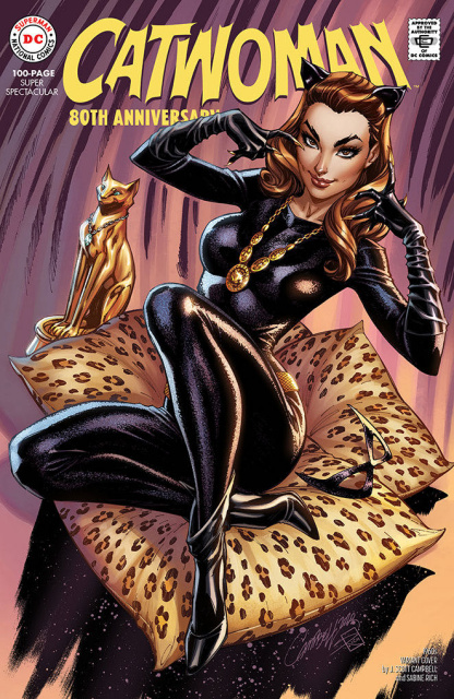 Catwoman 80th Anniversary 100 Page Super Spectacular #1 (1960s J. Scott Campbell Cover)