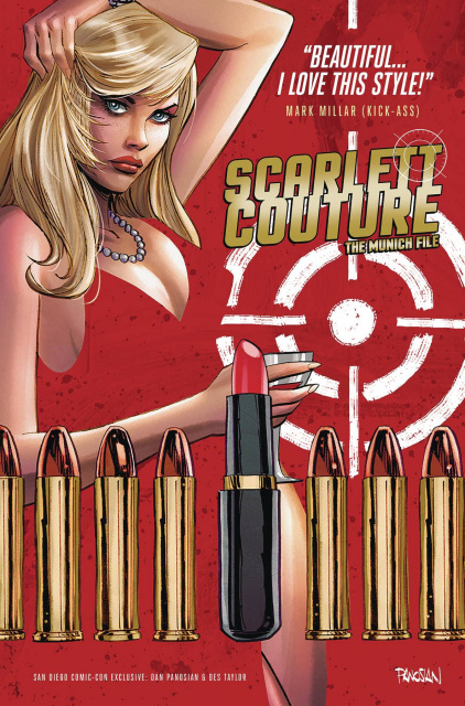 Scarlett Couture: The Munich File #1 (SDCC Panosian Copic Cover)