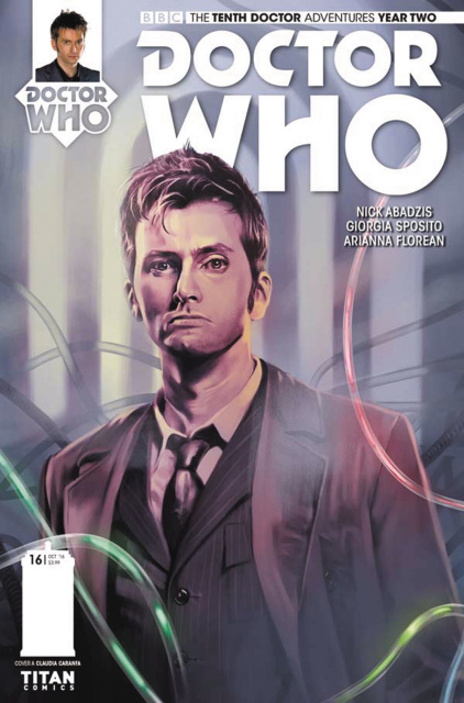 Doctor Who: New Adventures with the Tenth Doctor, Year Two #16 (Caranfa Cover)