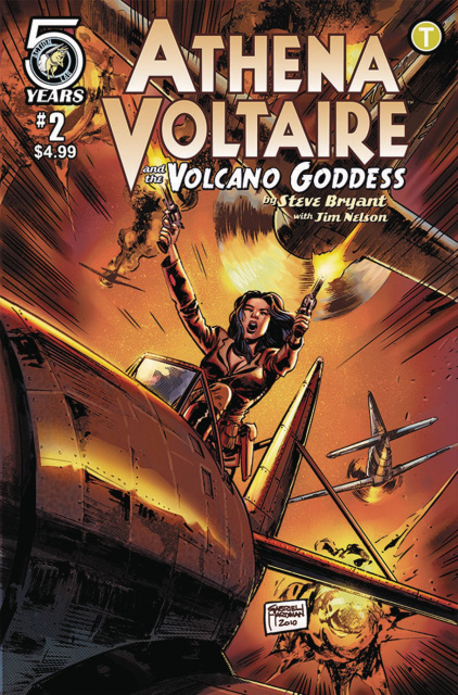 Athena Voltaire and the Volcano Goddess #2 (Hardman Cover)