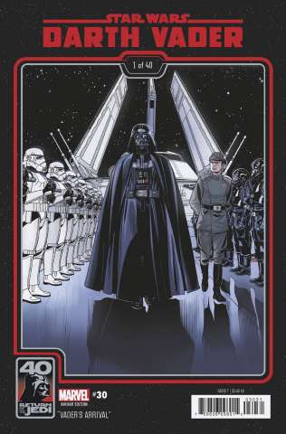 Star Wars: Darth Vader #30 (Return of the Jedi 40th Anniversary Sprouse Cover)