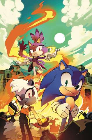 Sonic the Hedgehog #4 (Stanley Cover)