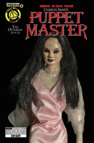 Puppet Master #3 (Leech Woman Photo Cover)