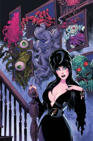 Elvira Meets H.P. Lovecraft #3 (Acosta Virgin Cover)