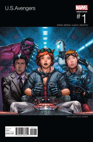 U.S.Avengers #1 (Casanova Hip Hop Cover)