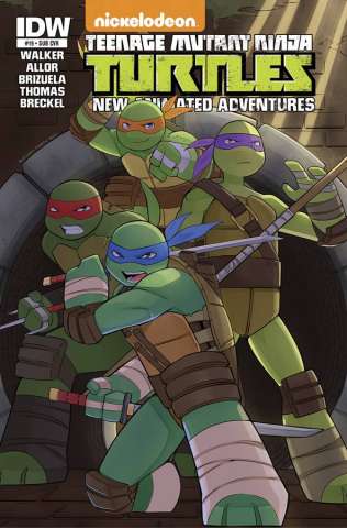 Teenage Mutant Ninja Turtles: New Animated Adventures #19 (Subscription Cover)