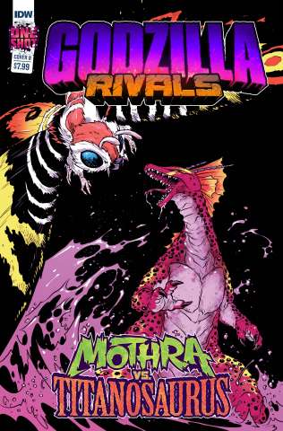 Godzilla Rivals: Mothra vs. Titanosaurus (Campbell Cover)