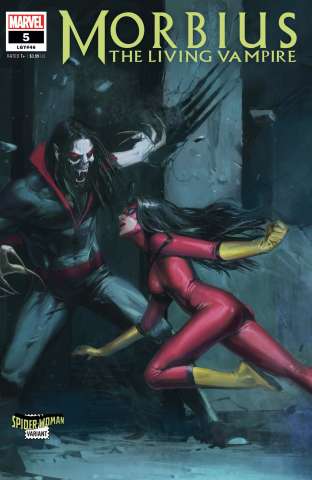 Morbius #5 (Pyeong Jun Park Spider-Woman Cover)