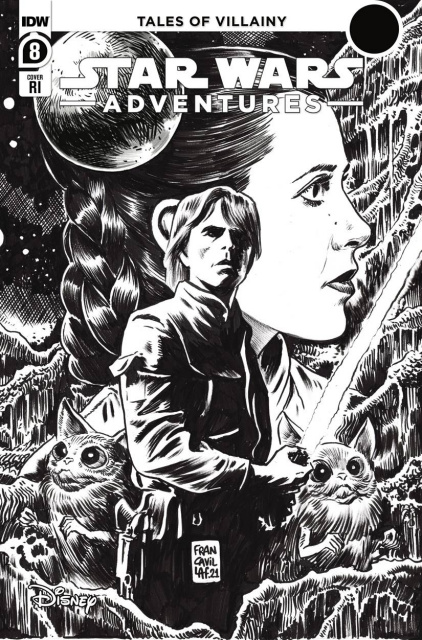 Star Wars Adventures #8 (10 Copy Francavilla Cover)