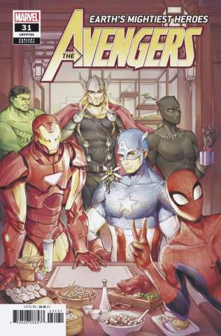 Avengers #31 (Tianqi Hu Chinese New Year Cover)