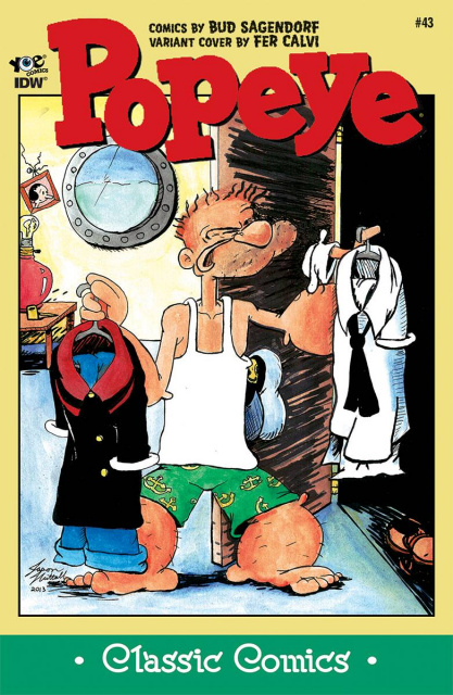 Popeye Classics #43 (10 Copy Cover)