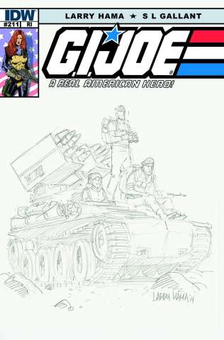 G.I. Joe: A Real American Hero #211 (10 Copy Cover)