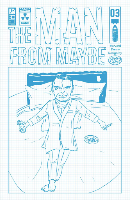 The Man From Maybe #3 (10 Copy Kane Cover)