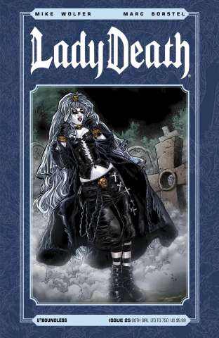 Lady Death #25 (Goth Girl Cover)