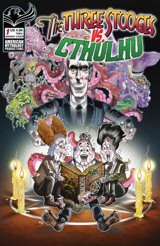 The Three Stooges vs. Cthulhu #1 (Pacheco Cover)