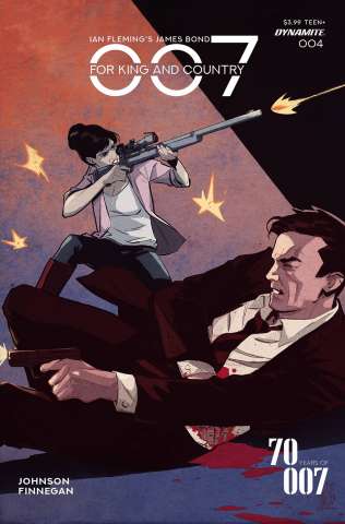 007: For King and Country #4 (10 Copy Spalletta Cover)