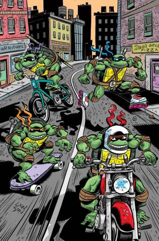 Teenage Mutant Ninja Turtles: Saturday Morning Adventures, Continued #2 (25 Copy Lawson Cover)