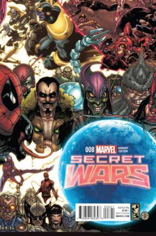 Secret Wars #8 (Bianchi Connecting Cover)