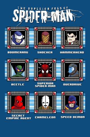 The Superior Foes of Spider-Man #1 (8-Bit Cover)