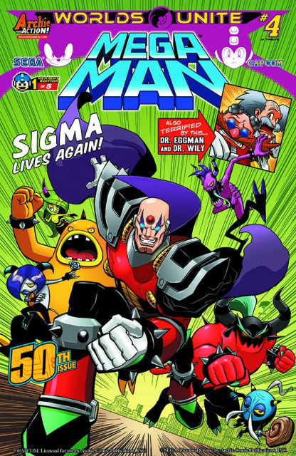Mega Man #50 (Robinson Cover)