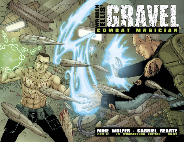 Gravel: Combat Magician #3 (Wrap Cover)