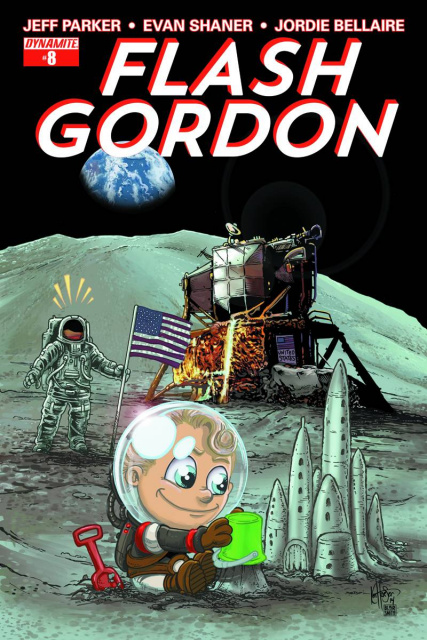 Flash Gordon #8 (Haeser Subscription Cover)
