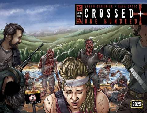 Crossed + One Hundred #15 (American History X Wrap Cover)
