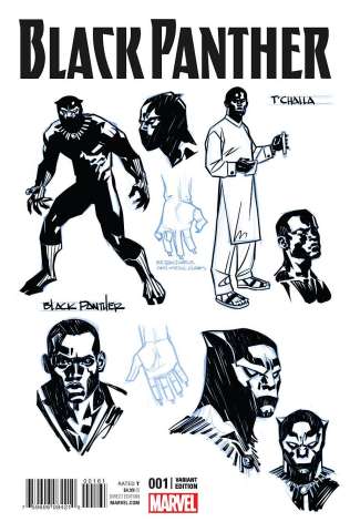 Black Panther #1 (Stelfreeze Design Cover)
