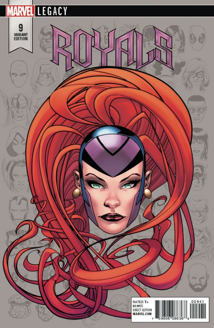 Royals #9 (McKone Legacy Headshot Cover)