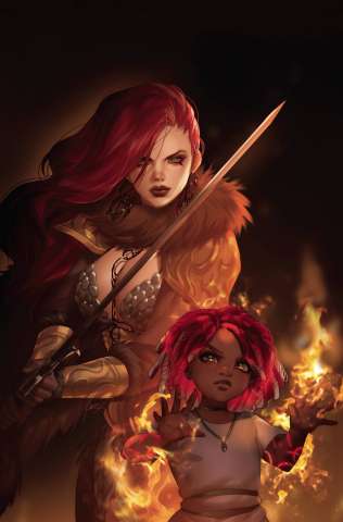 Red Sonja #10 (Leirix Virgin Cover)