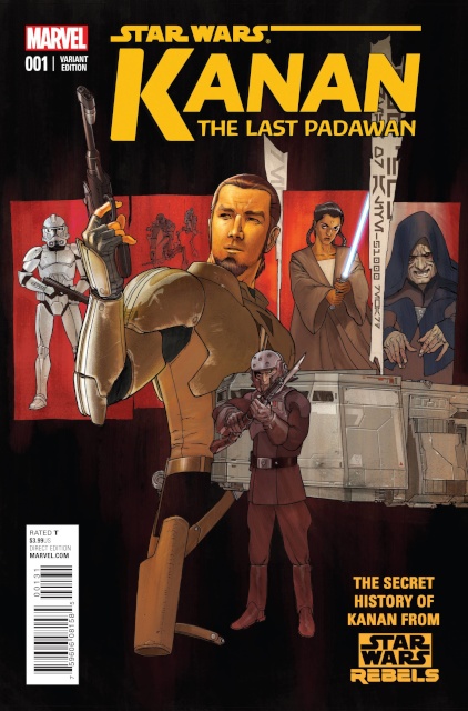 Kanan: The Last Padawan #1 (Plunkett Cover)