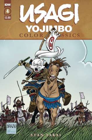 Usagi Yojimbo: Color Classics #4 (Sakai Cover)
