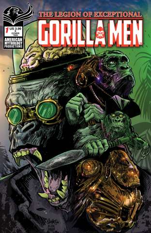 The Legion of Exceptional Gorilla Men #1 (Hasson Cover)