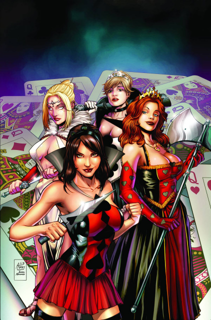 Grimm Fairy Tales: Wonderland - Clash of Queens #1 (Spay Cover)
