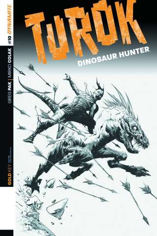 Turok: Dinosaur Hunter #10 (25 Copy Lee B&W Cover)