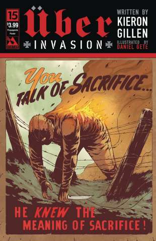 Über: Invasion #15 (Propaganda Poster Cover)