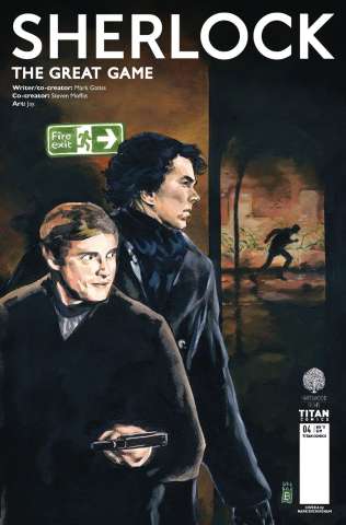Sherlock: The Great Game #4 (Buckingham Cover)