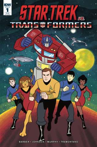 Star Trek vs. The Transformers #1 (25 Copy Charm Cover)