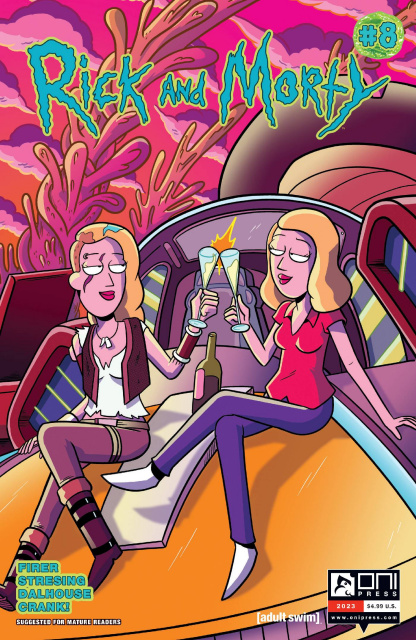 Rick and Morty #8 (Ellerby Cover)