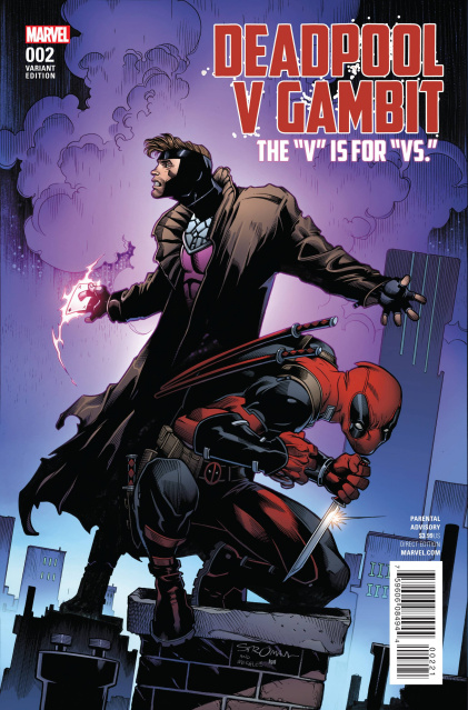 Deadpool vs. Gambit #2 (Stroman Cover)