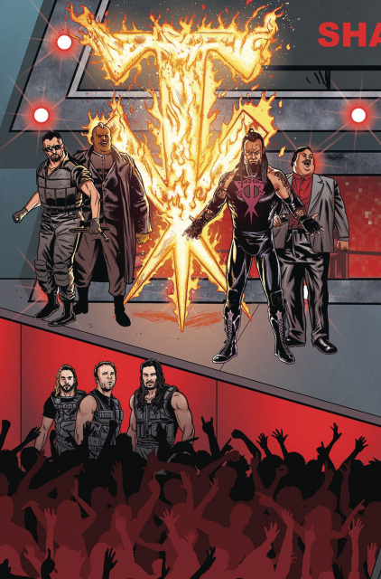 WWE #13 (Schoonover Raw Connecting Cover)
