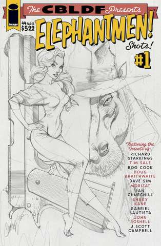 Liberty Comics Presents Elephantmen Shots! #1 (25 Copy Campbell Cover)