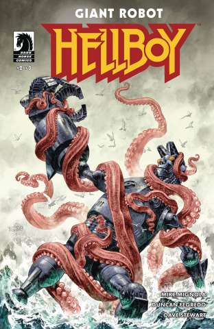 Giant Robot Hellboy #2 (Fegredo Cover)